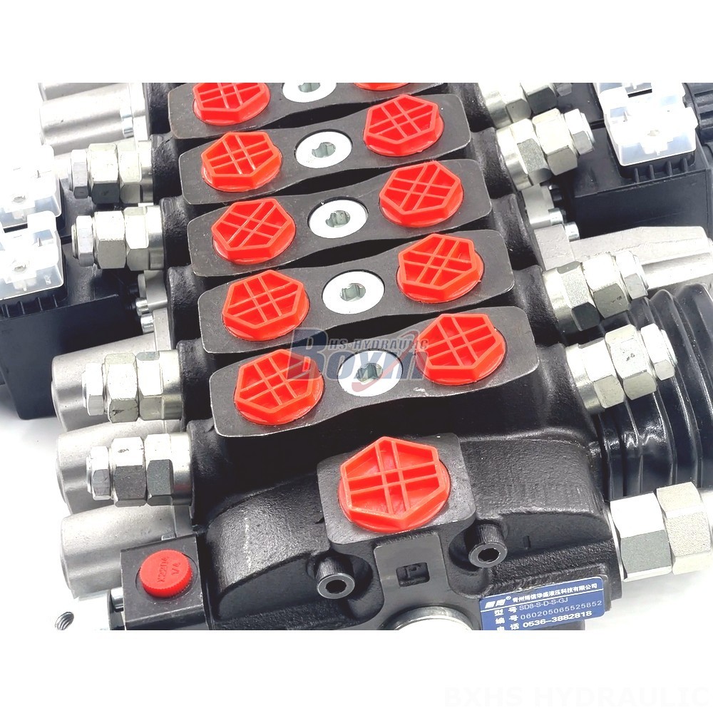 Manual 8 Spool Sectional Directional Valve | Hydraulics Manufacturer detail image